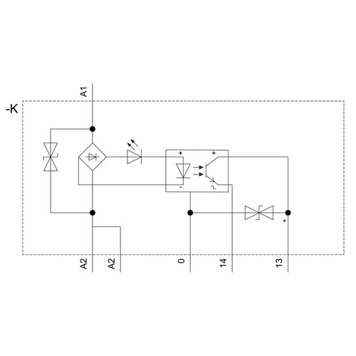 3RQ3055-1SM30 Siemens Ausgangskoppelglied, Optokoppler 1S, DC Produktbild Additional View 1 L