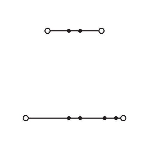 2202-2701 Wago Doppelstockklemme 2,5mm² mit Drücker L/L ohne Beschriftungsträger Produktbild Additional View 1 L