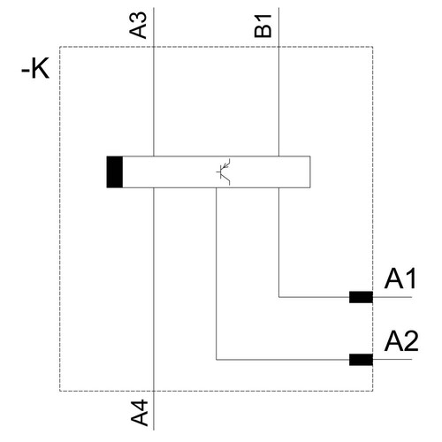 3RA2832-2DG10 Siemens Zeitrelais, AC/DC 24-90V Zeitbereich 0,05-100s Produktbild Additional View 2 L