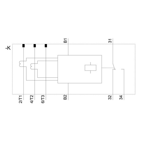 3RR2143-3AA30 Siemens Überwachungsrelais 50-60Hz, 2-phasig Versorgung 24V AC/DC  Produktbild Additional View 2 L