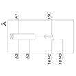 3RP2512-2AW30 Siemens Zeitrelais, ansprechverzögert, 1W, 1 Zeitbereiche,  Produktbild Additional View 2 S