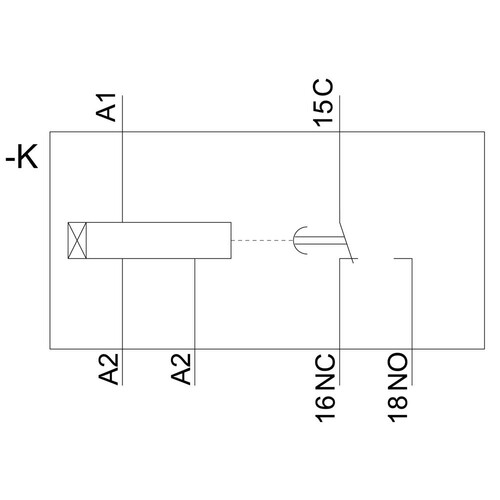 3RP2512-2AW30 Siemens Zeitrelais, ansprechverzögert, 1W, 1 Zeitbereiche,  Produktbild Additional View 2 L