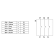 3SE6617-3CA04 Siemens Magnetschalter Schaltelement, rechteckig klein 26 x 36 Produktbild Additional View 2 S