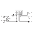 857-358 Wago Relaismodul,Eingangsnennspannung AC/DC  Produktbild Additional View 1 S