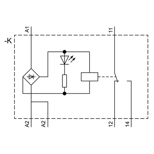 3RQ3018-2AF00 Siemens Ausgangskoppelglied, Relaiskoppler, 1W, Produktbild Additional View 1 L