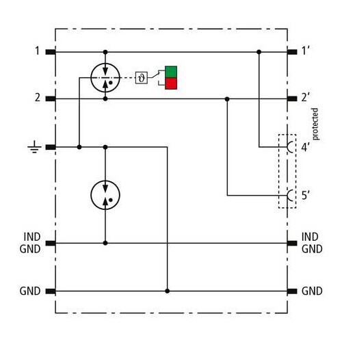 922220 DEHN DBX TC B 180 Kompakter Blitzstromableiter Produktbild Additional View 1 L