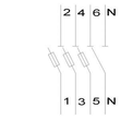 3NW7063 Siemens SENTRON, Zylindersicherungshalter, 10x38 mm, 3P+ Produktbild Additional View 1 S