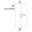 3SU1152-6AA60-1AA0 Siemens Leuchtmelder, 22mm, rund, Metall, hochglanz, weiß, Li Produktbild Additional View 1 S