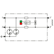 927245 Dehn Modularer Kombi Ableiter für 1 Doppelader BLITZDUCTORconnect mit Def Produktbild Additional View 1 S