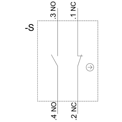 3SU1500-1AA10-1FA0 Siemens Halter für 3 Module, 1S+1Ö Produktbild Additional View 1 L