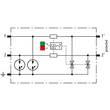 927224 Dehn Modularer Kombi Ableiter für 2 Einzeladern BLITZDUCTORconnect mit De Produktbild Additional View 2 S