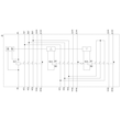 3RA24378XF321AL2 Siemens Stern Dreieck Kombination AC 3: 55kW/400V AC 230V, 3S Produktbild Additional View 1 S