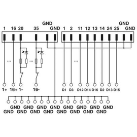 2905653 Phoenix UM- D37M/DS/FU/LED/AID16/C300/L Produktbild front M