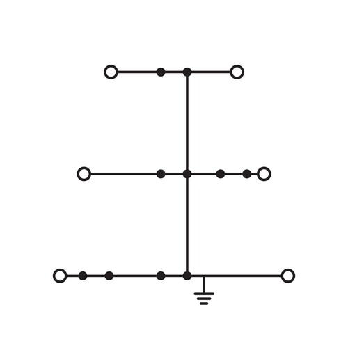 2002-3237 Wago Dreistockklemme PE mit Beschriftungsträger 2,5 mm² grün-gelb Produktbild Additional View 1 L