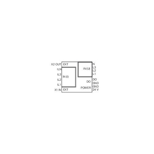 2857-570/024-001 Wago 3 Phasen Leistungsmessumformer 3x400/690 V/1 A M Produktbild Additional View 1 L