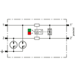 927271 Dehn Modularer Kombi Ableiter für 1 Doppelader BLITZDUCTORconnect mit Def Produktbild Additional View 2 S