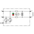 927271 Dehn Modularer Kombi Ableiter für 1 Doppelader BLITZDUCTORconnect mit Def Produktbild Additional View 1 S