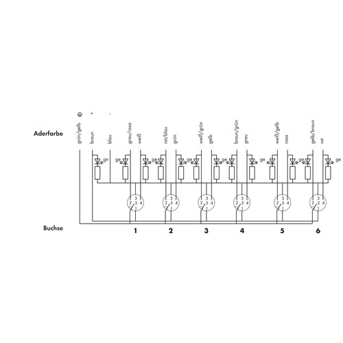 757-265/000-010 Wago M12 Sensor / Aktorbox Produktbild Additional View 1 L