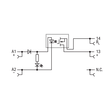 857-734 Wago Solid State Relaismodul, Eingangsnennspannung DC 24 V, Ausgangss Produktbild Additional View 1 S
