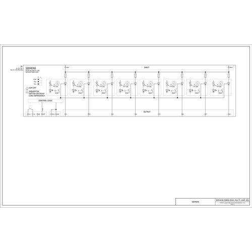 6EP4438-7EB00-3DX0 Siemens Selektivitätsmodul SITOP SEL1400, DC 24 Produktbild Additional View 1 L