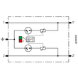 927290 Dehn Modularer ÜS Ableiter für 2 Einzeladern BLITZDUCTORconnect mit Stat Produktbild Additional View 2 S