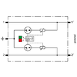 927290 Dehn Modularer ÜS Ableiter für 2 Einzeladern BLITZDUCTORconnect mit Stat Produktbild Additional View 1 S