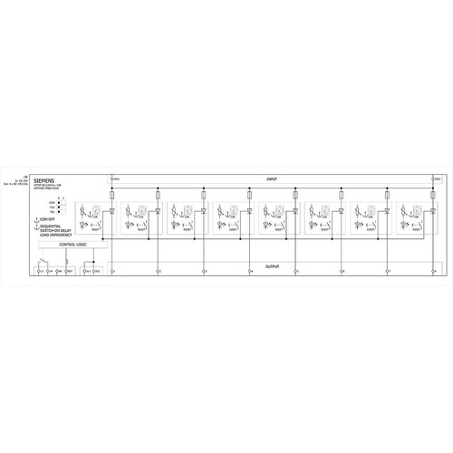 6EP4438-7FB00-3DX0 Siemens Selektivitätsmodul SITOP SEL1200, DC 24 Produktbild Additional View 1 L