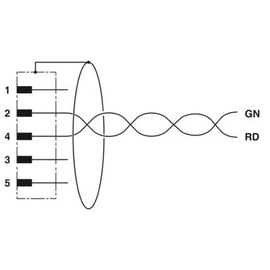 1507256 Phoenix SAC-2P-M12MSB/ 5,0-910 Produktbild front M