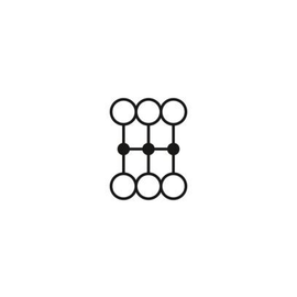 1082480 Phoenix PTFIX 6X10/S-NS35A BU Produktbild front M