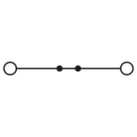 1329494 Phoenix XTV 6 BU Durchgangsklemme Produktbild front M