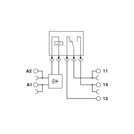 2909667 Phoenix PLC-RPT-24DC/21/MS Produktbild front M