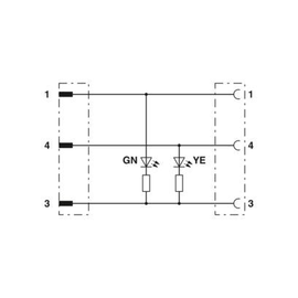 1693380 Phoenix SAC-3P-M 8MS/ 1,5- PUR/M12FR-2L Produktbild front M