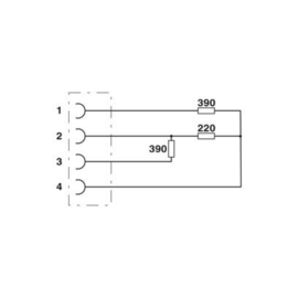 1403911 Phoenix SAC-5P-M12FS PB TR Produktbild front M