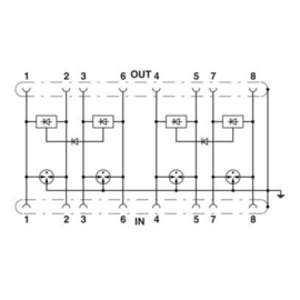 2800763 Phoenix D-LAN-CAT.5-HC Produktbild front M