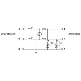 2906729 Phoenix TTC-6-2X1-M-24DC-PT-I Produktbild front M