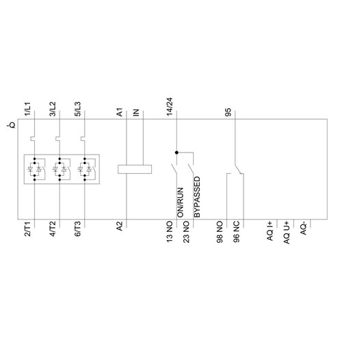 3RW5226-1AC15 Siemens SIRIUS Sanftstarter 200-600V 77A, AC 110-250V  Produktbild Additional View 2 L