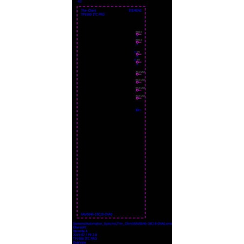 6AV6646-1BC18-0NA0 Siemens SIMATIC HMI ITC1900 V3 PRO Neutral Design Tragarmmo Produktbild Additional View 2 L