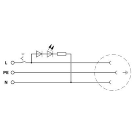 0804070 Phoenix EO-G/PT/SH/LED/S Produktbild front M