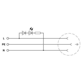 0804134 Phoenix EO-L/PT/SH/LED Produktbild front M