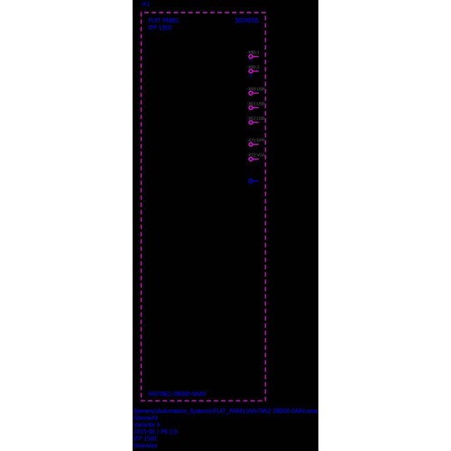 6AV7862-2BD00-0AA0 Siemens SIMATIC IPC IFP1500 Basic 15 Touch Produktbild Additional View 2 L