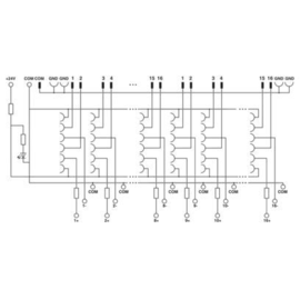1050543 Phoenix Übergabemodul Produktbild front M
