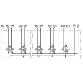 1155995 Phoenix SACB-8/16-10,0PUR P12 SH Produktbild front M