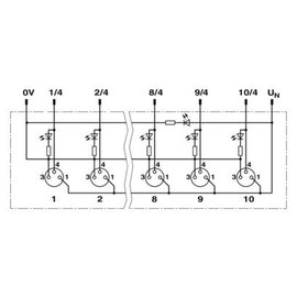 1197216 Phoenix SACB-6/3-L-5,0PUR-M8 HD Produktbild front M