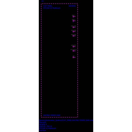 6AV7863-5MA00-2AA0 Siemens SIMATIC IPC IFP1500 V2 15 Multitouch Produktbild Additional View 2 L