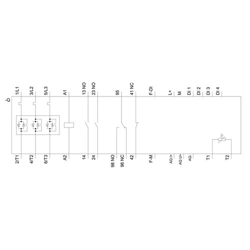 3RW5548-2HF14 Siemens SIRIUS Sanftstarter 200-480 V 570 A, AC 110-25 Produktbild Additional View 2 L