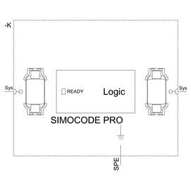 3UF7150-1AA00-0 Siemens Entkoppelmodul, zum Vorschalten vor das Strom-/Spannung Produktbild