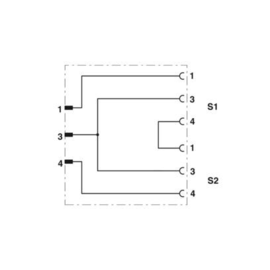 1425476 Phoenix SAC-3P-M 8Y/2XM 8FS AND Produktbild front M