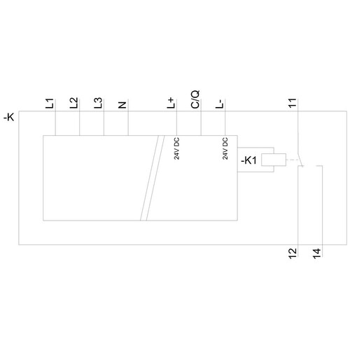 3UG5816-2AA40 Siemens Netzüberwachungsrelais, digital, Phasen Produktbild Additional View 1 L