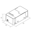 101645 BILTON KNX 1-4 Kanal LED Dimmer BASIC-Serie 4x2,5A (S-24914) Produktbild Additional View 2 S