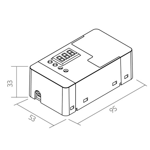 S-24714 Bilton DMX/Analog LED Dimmer BASIC 4CH Produktbild Additional View 2 L